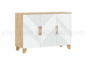 Спальный гарнитур Ирис крафт/белый, модульный (Миф) в Югорске - yugorsk.mebel-e96.ru