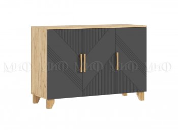 Спальный гарнитур Ирис крафт/графит, модульный (Миф) в Югорске - yugorsk.mebel-e96.ru