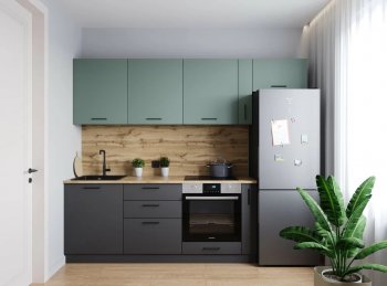 Кухонный гарнитур Изумруд 2550 мм (Санвут) в Югорске - yugorsk.mebel-e96.ru