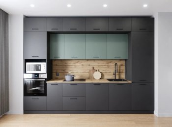 Кухонный гарнитур Изумруд 3400 мм (Санвут) в Югорске - yugorsk.mebel-e96.ru