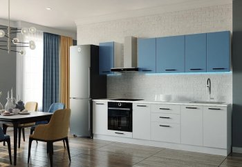 Кухонный гарнитур Капри ЛДСП/МДФ 2800 мм Sanvut в Югорске - yugorsk.mebel-e96.ru