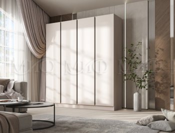 Шкаф 2000 мм 4-х ств. Келвин кашемир (Миф) в Югорске - yugorsk.mebel-e96.ru