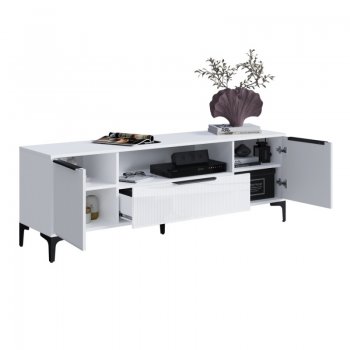 Тумба ТВ на 1650 Кимберли белый (Handis) в Югорске - yugorsk.mebel-e96.ru