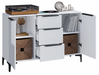 Комод Кимберли белый (Handis) в Югорске - yugorsk.mebel-e96.ru