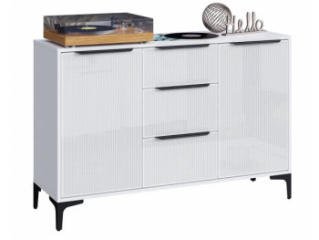 Комод Кимберли белый (Handis) в Югорске - yugorsk.mebel-e96.ru