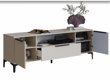 Тумба ТВ на 1650 Кимберли кашемир (Handis) в Югорске - yugorsk.mebel-e96.ru