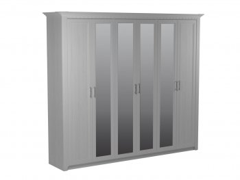 Шкаф 2700 мм 6-дверный Клер (СБК) в Югорске - yugorsk.mebel-e96.ru