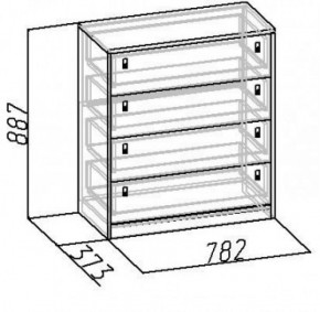 Комод Комфорт 12 в Югорске - yugorsk.mebel-e96.ru