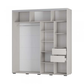 Шкаф-купе Крафт-6 кашемир 2000 мм (БТС) в Югорске - yugorsk.mebel-e96.ru