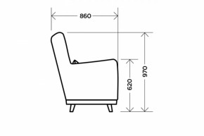 Кресло Интерьерное Light Beige в Югорске - yugorsk.mebel-e96.ru