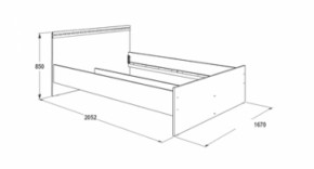 Кровать с ящиками Ольга-13 (1600) в Югорске - yugorsk.mebel-e96.ru