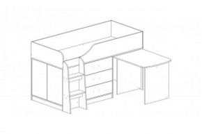 Кровать двухъярусная Каприз-6 (АстридМ) в Югорске - yugorsk.mebel-e96.ru