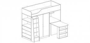 Уголок школьника Каприз-8 (АстридМ) в Югорске - yugorsk.mebel-e96.ru