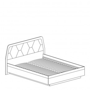 Кровать двуспальная 1600 Дели 75 (яна) в Югорске - yugorsk.mebel-e96.ru