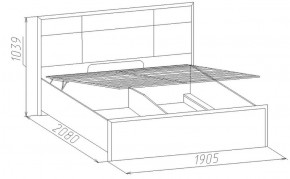 Кровать Люкс Амели с подъемным механизмом 1400*2000 в Югорске - yugorsk.mebel-e96.ru