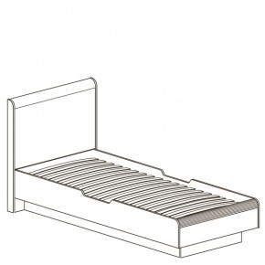 Кровать одинарная Джексон 873 в Югорске - yugorsk.mebel-e96.ru