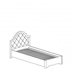 Кровать одинарная Флора 914 (Яна) в Югорске - yugorsk.mebel-e96.ru