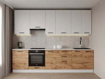 Кухонный гарнитур высокий Лада 3000 мм (Санвут) в Югорске - yugorsk.mebel-e96.ru