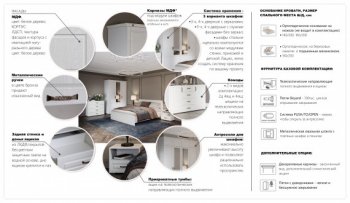 Шкаф распашной 1440 мм Лацио 3Д, белое дерево (Имп) в Югорске - yugorsk.mebel-e96.ru