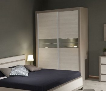 Шкаф-купе 1750 мм 2-х дверный Лацио (СБК) в Югорске - yugorsk.mebel-e96.ru