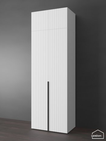 Шкаф с антресолью 800 мм Linnea MHR-2A-2 2450х800х510 (Белый-М 11.1.2) в Югорске - yugorsk.mebel-e96.ru