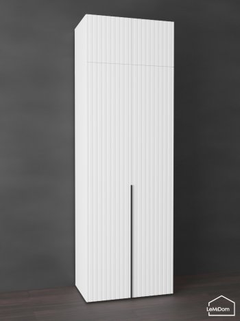 Шкаф с антресолью 800 мм Linnea MHR-2A-4 2450х800х510 (Белый-М 11.1.2) в Югорске - yugorsk.mebel-e96.ru