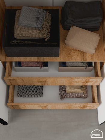 Шкаф с антресолью 1200 мм Linnea MHR-3A-2 2450х1200х510 (ДВ-М 11.1.25) в Югорске - yugorsk.mebel-e96.ru