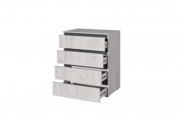 Комод Лиана графит (Зарон) в Югорске - yugorsk.mebel-e96.ru