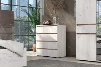 Комод Лиана золотой (Зарон) в Югорске - yugorsk.mebel-e96.ru