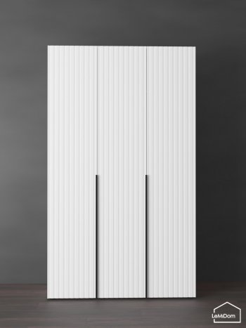 Шкаф Linnea MHR-3-1 2050х1200х510 (Белый-М 11.1.1) в Югорске - yugorsk.mebel-e96.ru