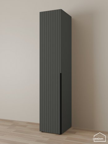 Шкаф Linnea MHR-1-2 2050х400х510 (Графит-М 11.1.25) в Югорске - yugorsk.mebel-e96.ru
