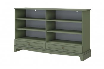Комод 4 двери 2ящ. Лорето, зеленый самшит (БМ) в Югорске - yugorsk.mebel-e96.ru