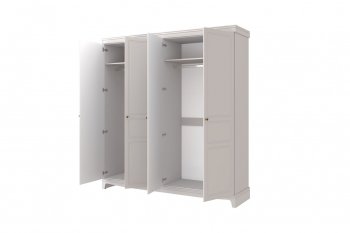 Шкаф 2000 мм распашной ШР-4 Лорето, льняной (БМ) в Югорске - yugorsk.mebel-e96.ru
