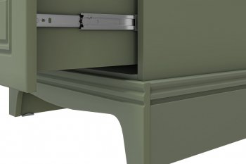 Тумба прикроватная Лорето зеленый самшит (БМ) в Югорске - yugorsk.mebel-e96.ru