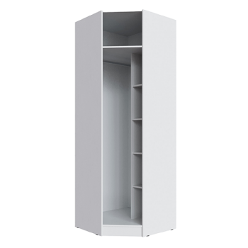 Угловой шкаф Мадрид белый (Текс) в Югорске - yugorsk.mebel-e96.ru