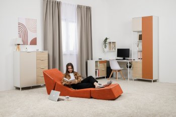 Кресло Марвэл террокотовая (Моби) в Югорске - yugorsk.mebel-e96.ru