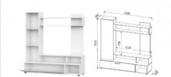 Стенка МГС-9 (СВ) в Югорске - yugorsk.mebel-e96.ru