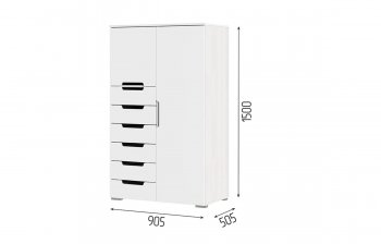 Комод-шкаф Миа КМ 053 (СтендМ) в Югорске - yugorsk.mebel-e96.ru