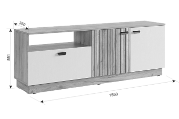 Стенка Моди К1 (Мебельсон) в Югорске - yugorsk.mebel-e96.ru