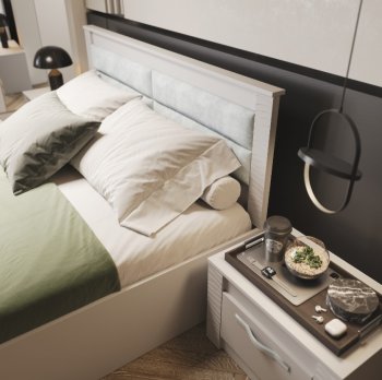 Кровать с подъемным механизмом Монако КР-16 Кашемир (БТС) в Югорске - yugorsk.mebel-e96.ru