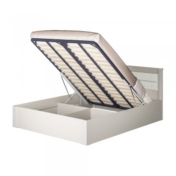 Кровать с подъемным механизмом Монако КР-16 Кашемир (БТС) в Югорске - yugorsk.mebel-e96.ru