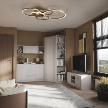 Стенка Монако Кашемир комп.1 (модульная) (БТС) в Югорске - yugorsk.mebel-e96.ru