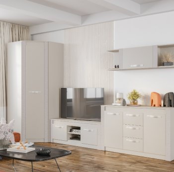 Стенка Монако Кашемир комп.2 (модульная) (БТС) в Югорске - yugorsk.mebel-e96.ru