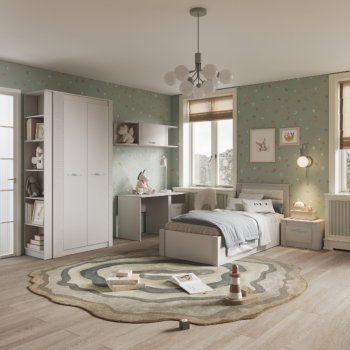 Набор детской мебели Монако Кашемир (модульный) (БТС) в Югорске - yugorsk.mebel-e96.ru