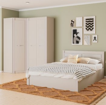 Спальный гарнитур Монако Кашемир (модульный) (БТС) в Югорске - yugorsk.mebel-e96.ru