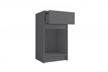 Тумба для обуви с 1ящ. Мори МПТ400 графит (ДСВ) в Югорске - yugorsk.mebel-e96.ru