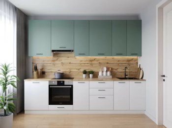 Кухонный гарнитур высокий Муссон 3000 мм (Санвут) в Югорске - yugorsk.mebel-e96.ru