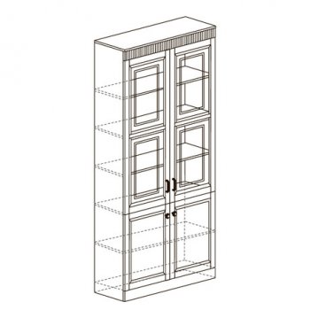 Шкаф для книг Нельсон 954 (Яна) в Югорске - yugorsk.mebel-e96.ru