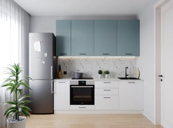 Кухонный гарнитур Ниагара 2200 мм МДФ/ЛДСП (Санвут) в Югорске - yugorsk.mebel-e96.ru