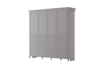 Шкаф распашной 2160 мм ШР-4 Никеа антрацит (БМ) в Югорске - yugorsk.mebel-e96.ru